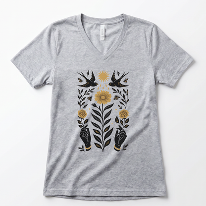 Sanctum Botanica - Super Soft V Neck