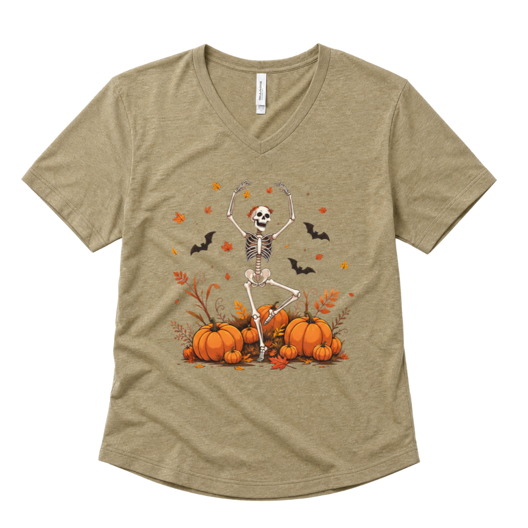 Dancing in the Pumpkin Patch - Super Soft V Neck
