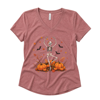 Dancing in the Pumpkin Patch - Super Soft V Neck