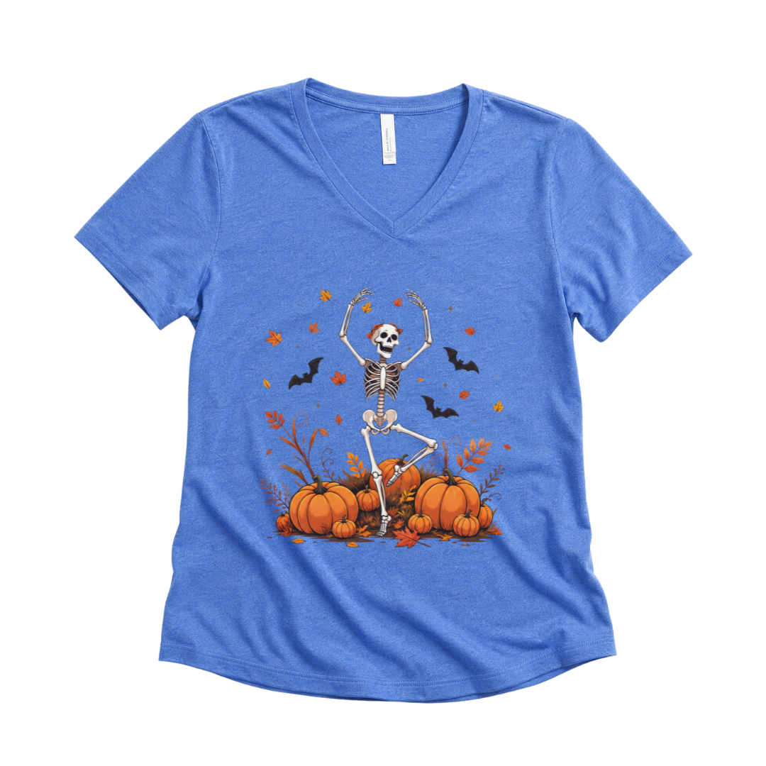 Dancing in the Pumpkin Patch - Super Soft V Neck