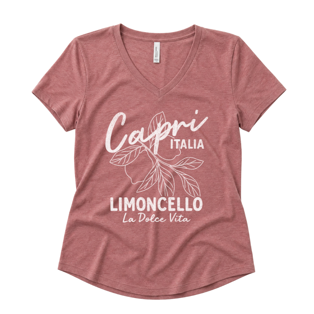 Capri - Super Soft V Neck