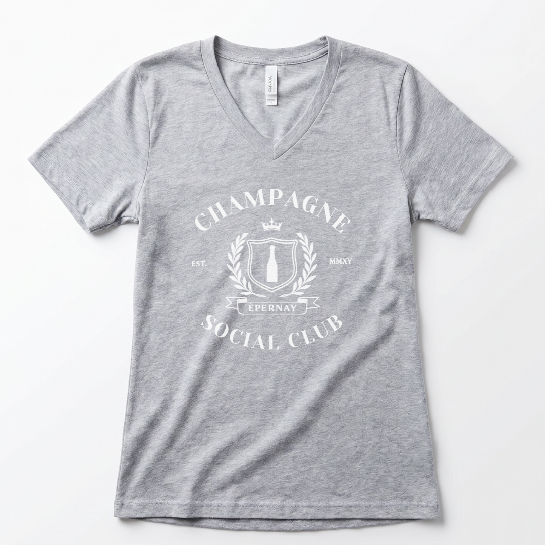 Champagne Social Club - Super Soft V-Neck