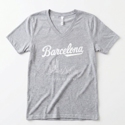 Barcelona, Dreams Of Gaudi - Super Soft V Neck