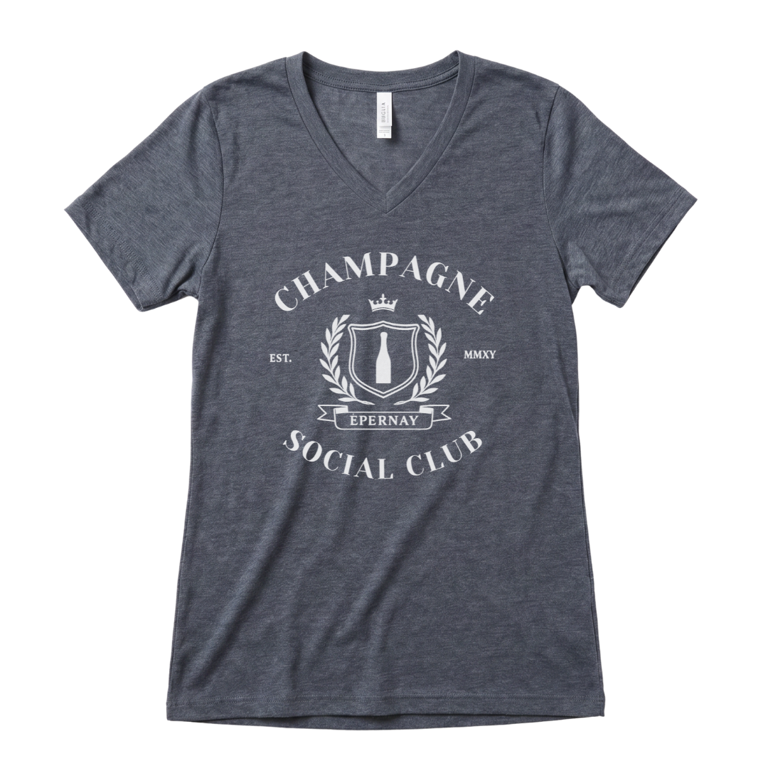 Champagne Social Club - Super Soft V-Neck