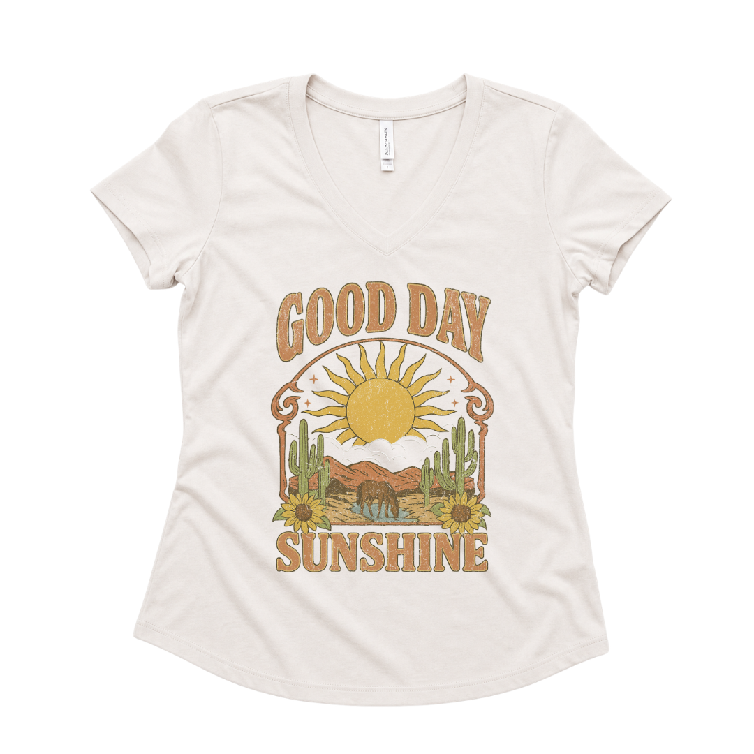 Good Day Sunshine - Super Soft V Neck