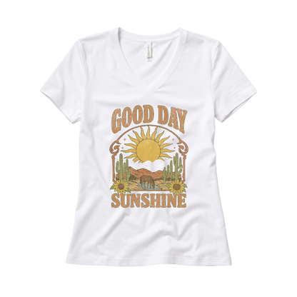 Good Day Sunshine - Super Soft V Neck