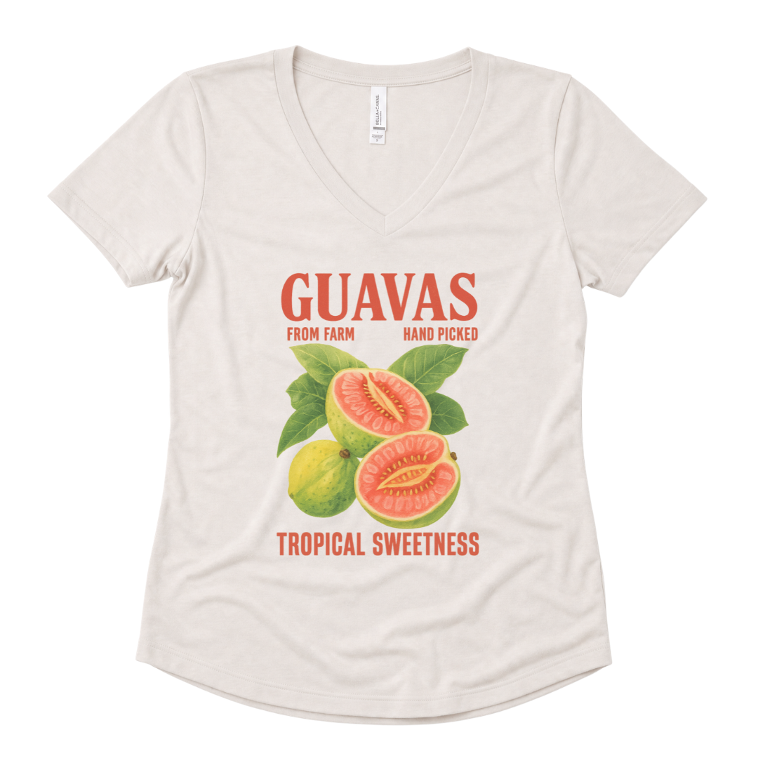 Guavas - Super Soft V Neck