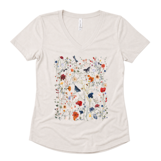 Garden Of Joy - Super Soft V Neck