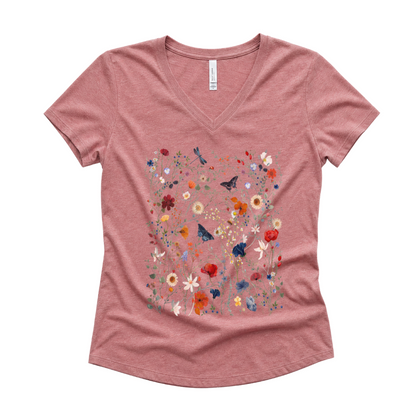 Garden Of Joy - Super Soft V Neck