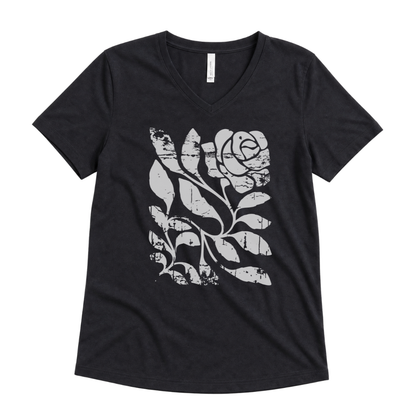 Twisted Vintage Rose - Super Soft V Neck