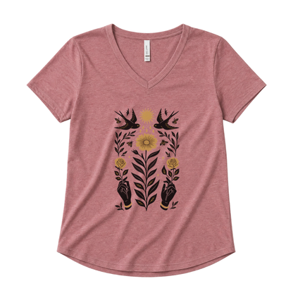 Sanctum Botanica - Super Soft V Neck