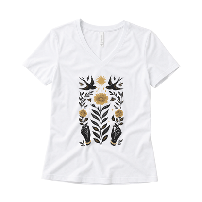 Sanctum Botanica - Super Soft V Neck
