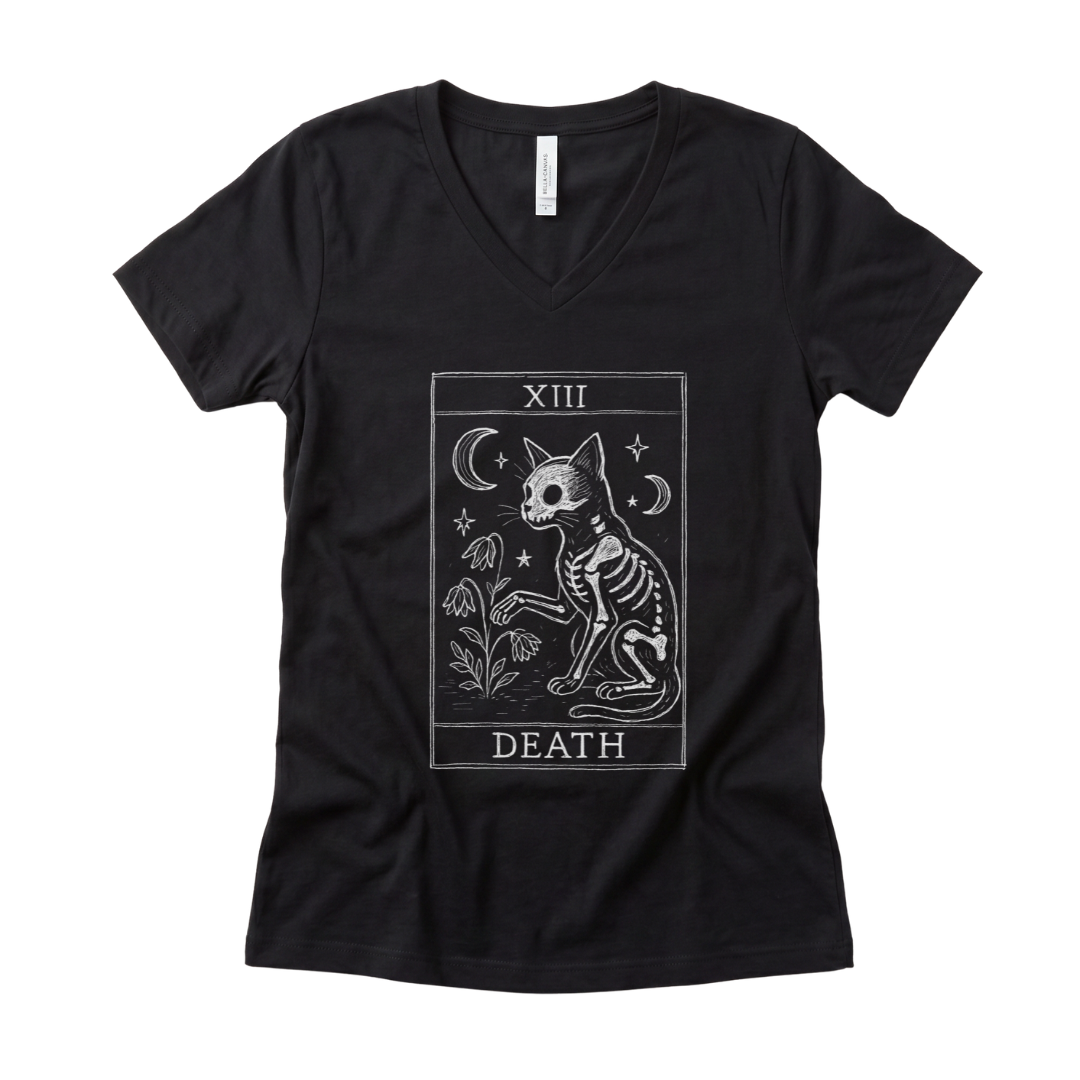 Tarot Card of Death - Super Soft V Neck