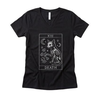 Tarot Card of Death - Super Soft V Neck