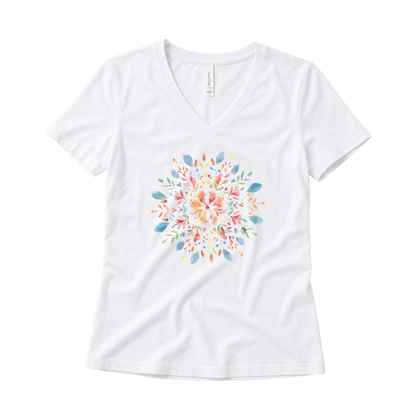 Plant Mandala - Super Soft V-Neck