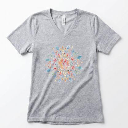 Plant Mandala - Super Soft V-Neck