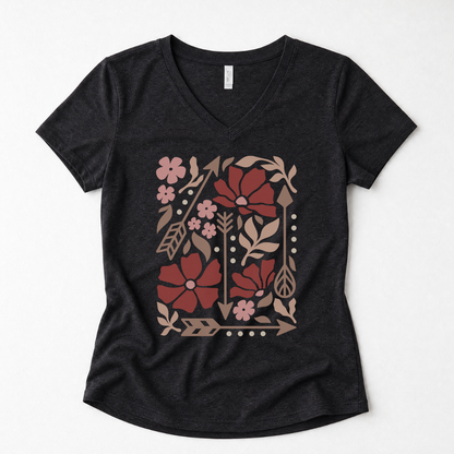Arrows Of Bohemia - Super Soft V Neck