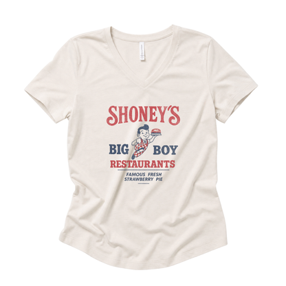 Shoney's Big Boy Restaurants - Super Soft V-Neck