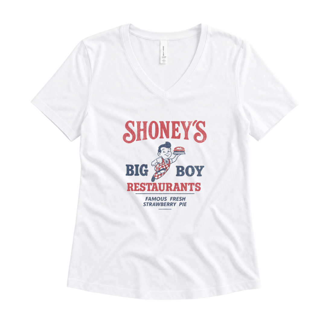 Shoney's Big Boy Restaurants - Super Soft V-Neck