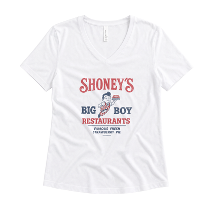 Shoney's Big Boy Restaurants - Super Soft V-Neck