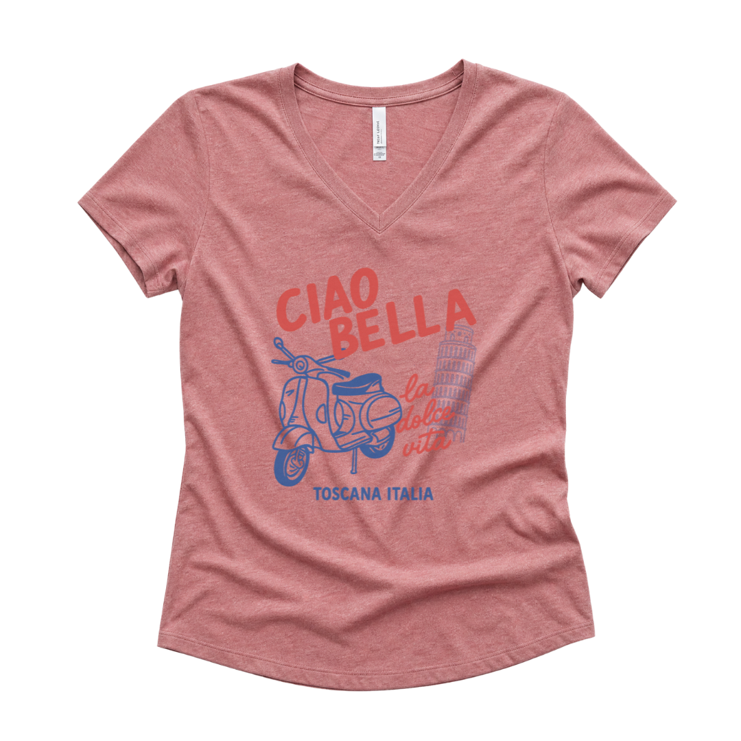Ciao Bella - Super Soft V Neck