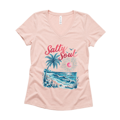Salty Soul - Super Soft V Neck