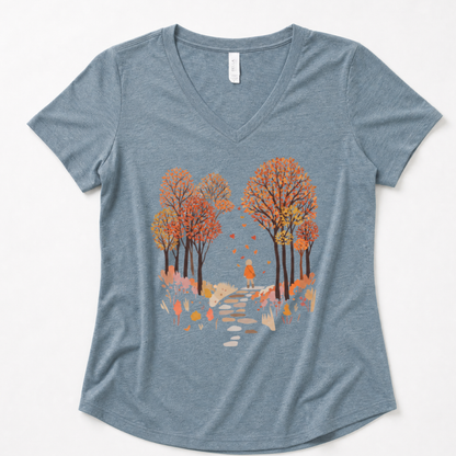Autumn Walks - Super Soft V Neck