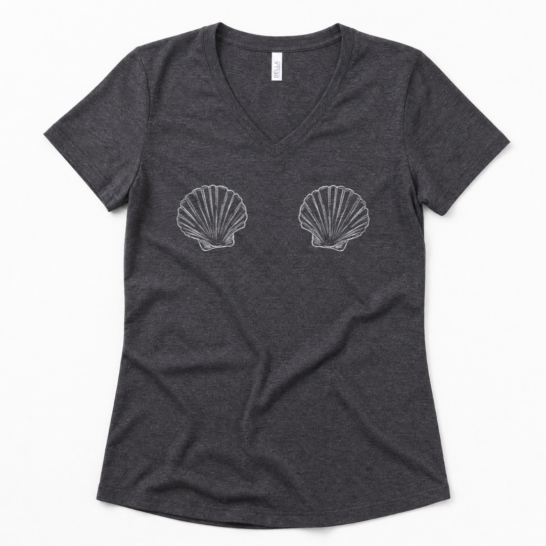 She Shells - Super Soft V Neck