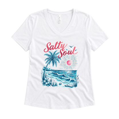Salty Soul - Super Soft V Neck