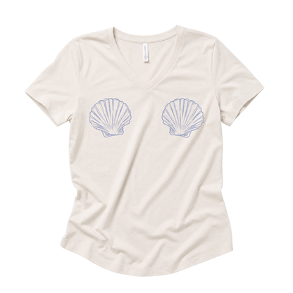 She Shells - Super Soft V Neck