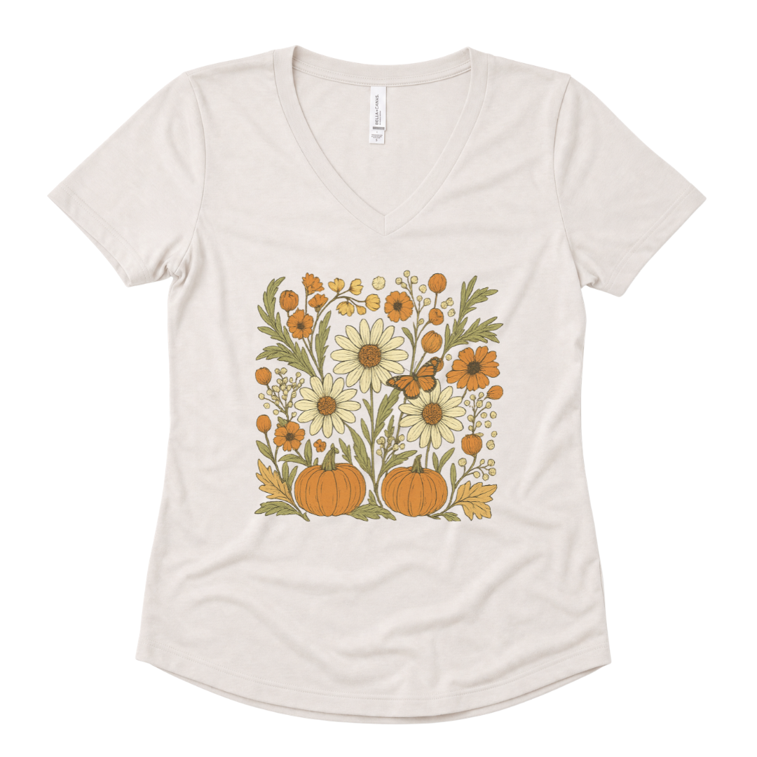 Autumn Harvest - Super Soft V Neck