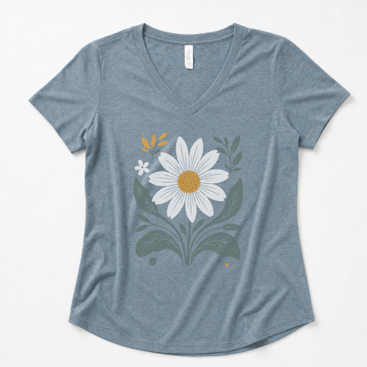 Daisy Days - Super Soft V Neck