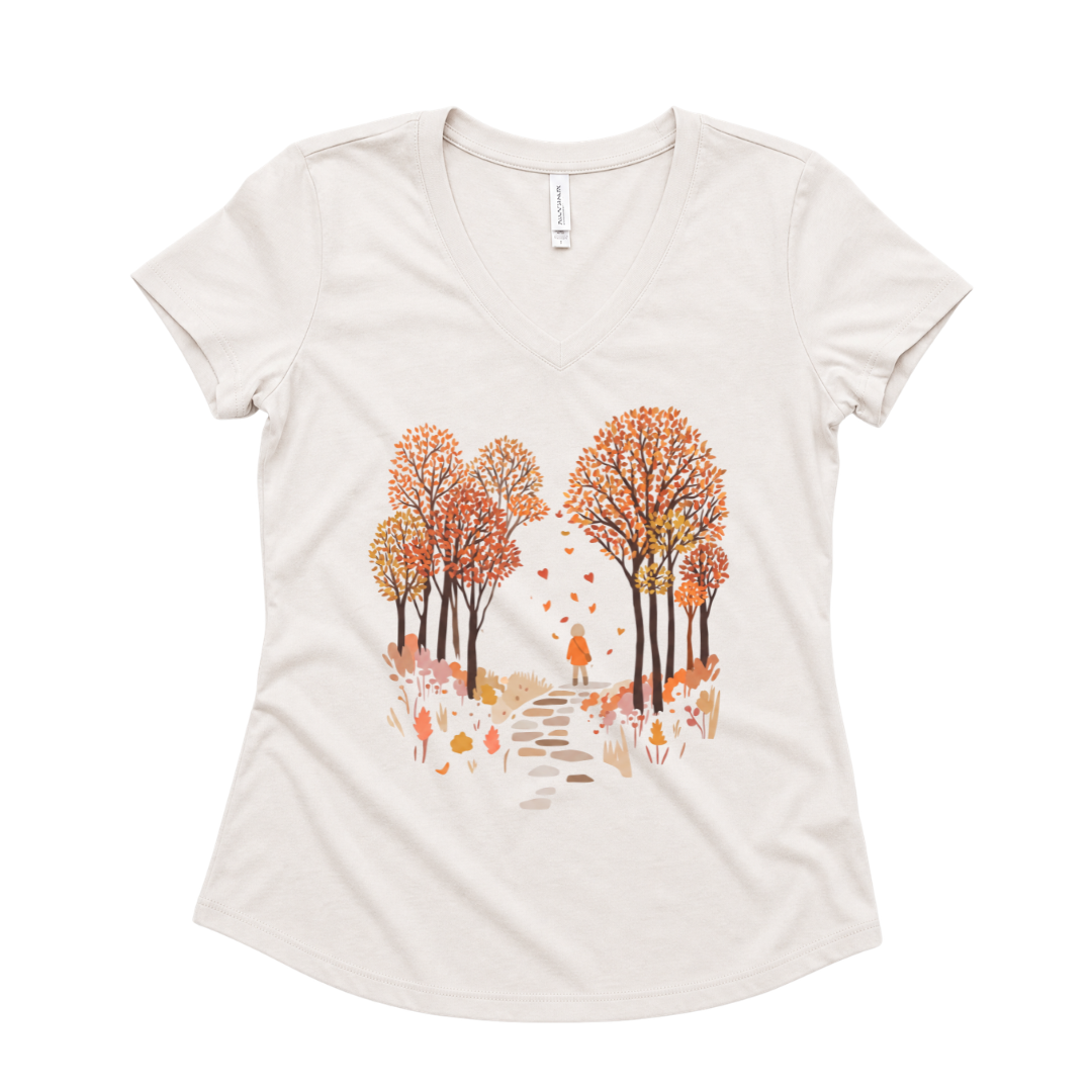 Autumn Walks - Super Soft V Neck