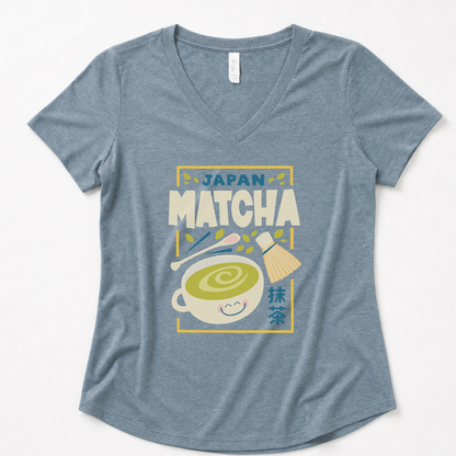 Matcha - Super Soft V Neck