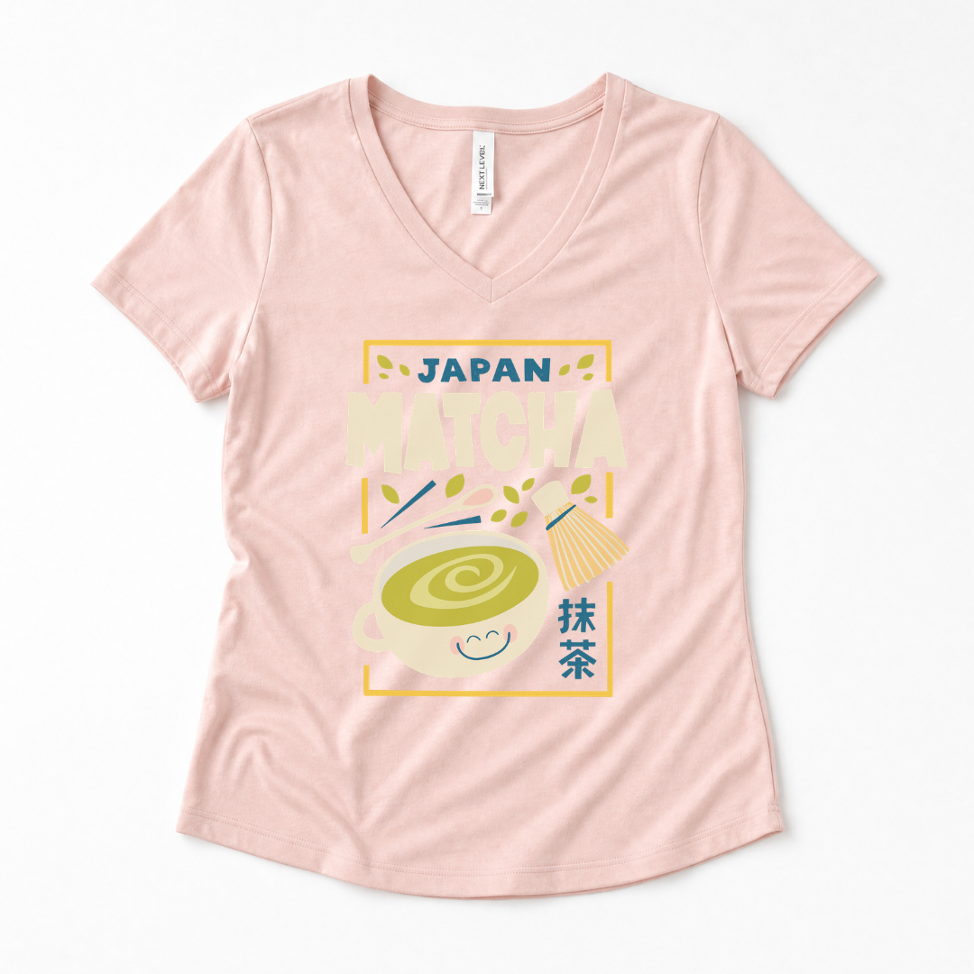 Matcha - Super Soft V Neck