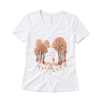 Autumn Walks - Super Soft V Neck