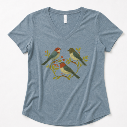 Garden Chorus - Super Soft V Neck