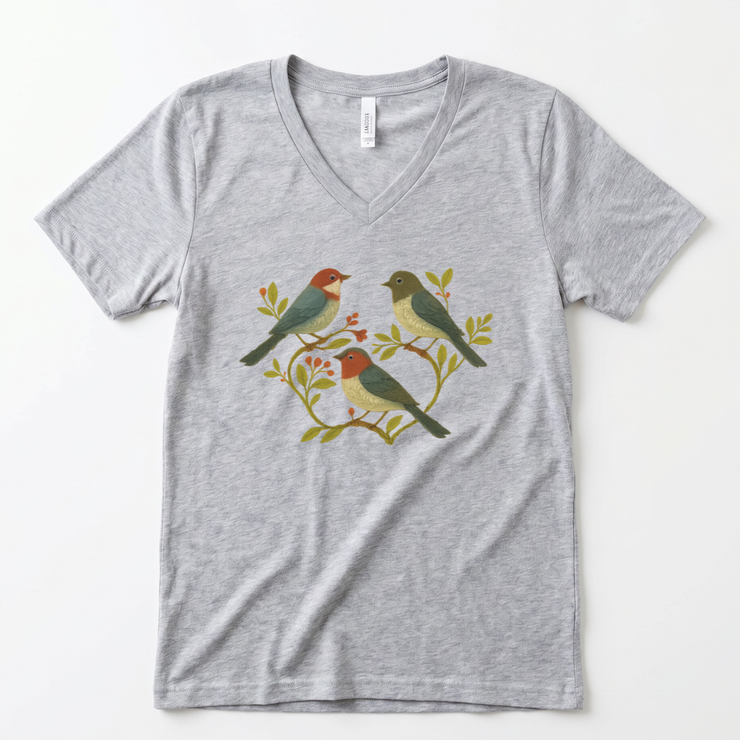 Garden Chorus - Super Soft V Neck