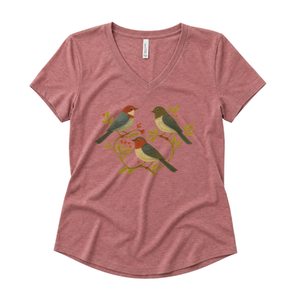 Garden Chorus - Super Soft V Neck