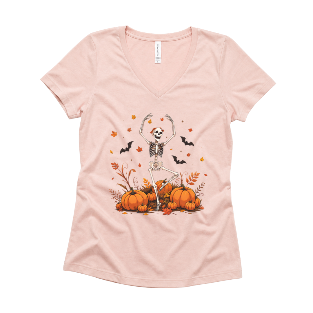 Dancing in the Pumpkin Patch - Super Soft V Neck