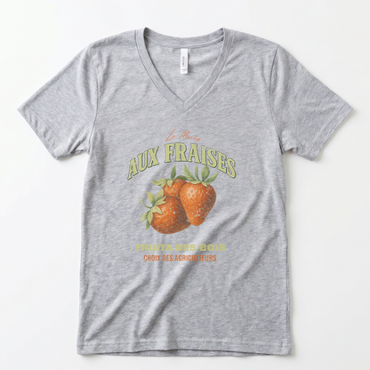 Aux Fraises - Super Soft V Neck