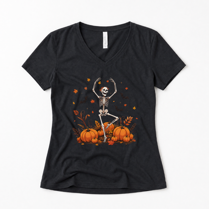 Dancing in the Pumpkin Patch - Super Soft V Neck