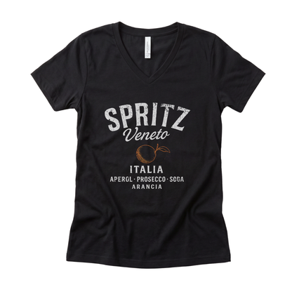Spritz Vintage Print - Super Soft V Neck