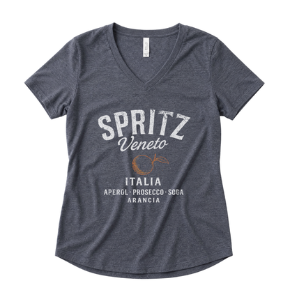 Spritz Vintage Print - Super Soft V Neck