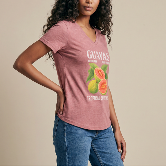 Guavas - Super Soft V Neck