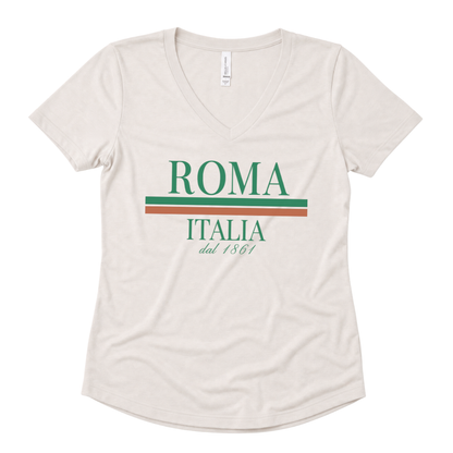 Roma Italia - Super Soft V Neck