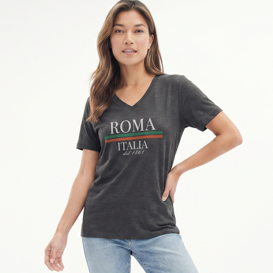 Roma Italia - Super Soft V-Neck
