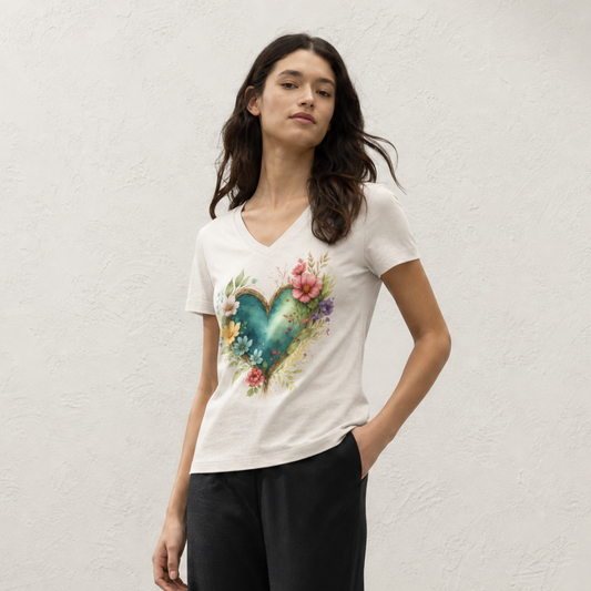 Nature's Embrace - Super Soft V-Neck