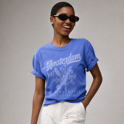 Amsterdam Flower Market -  Comfort Colors Relaxed Fit Premium T Shirt