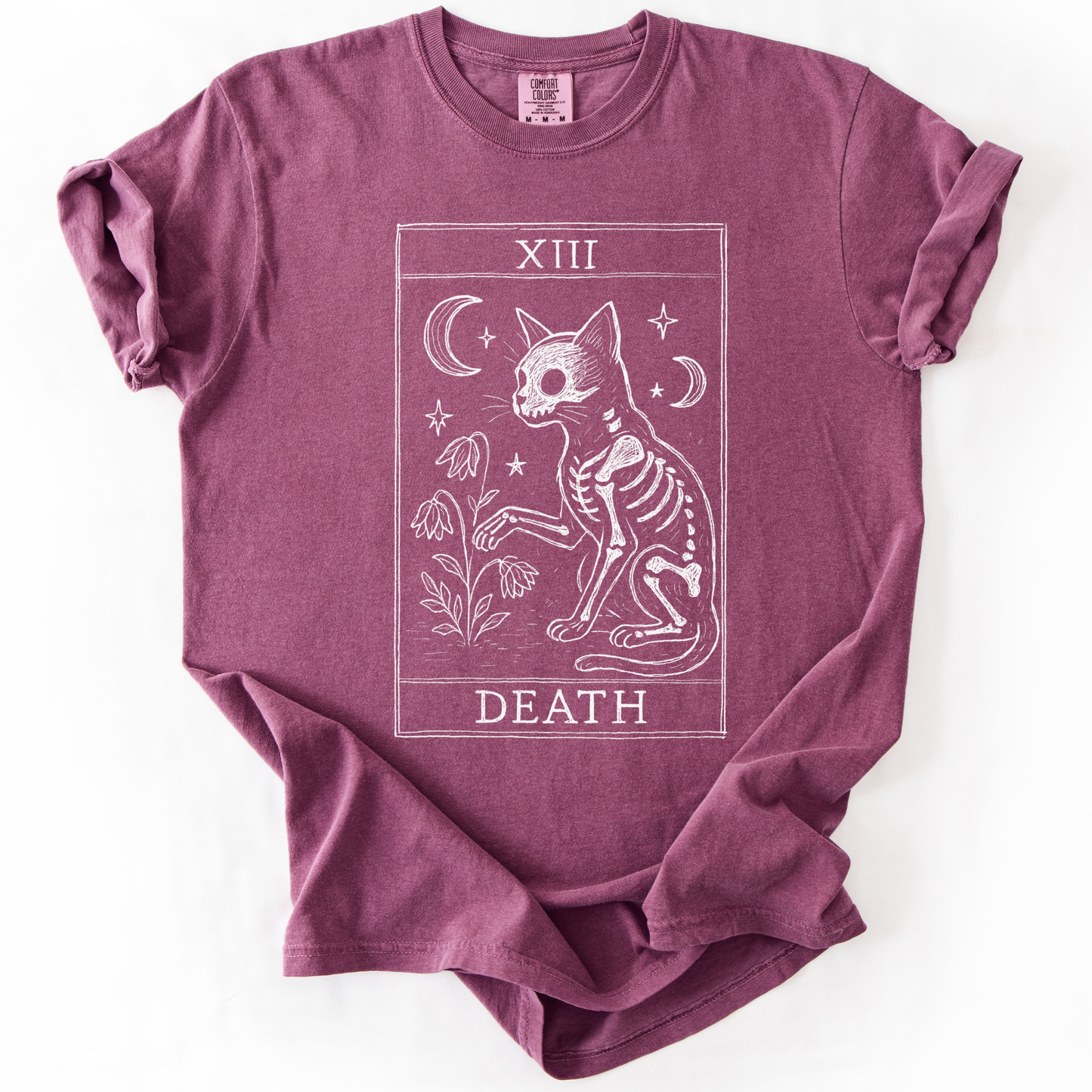 Tarot Card of Death -  Comfort Colors Relaxed Fit Premium T Shirt